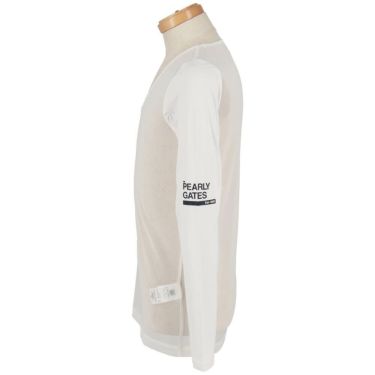 パーリーゲイツ PEARLY GATES　メンズ E/ハイマルチFDベア天竺 Vネック 長袖 インナーシャツ 053-5166405　2025年モデル 詳細5