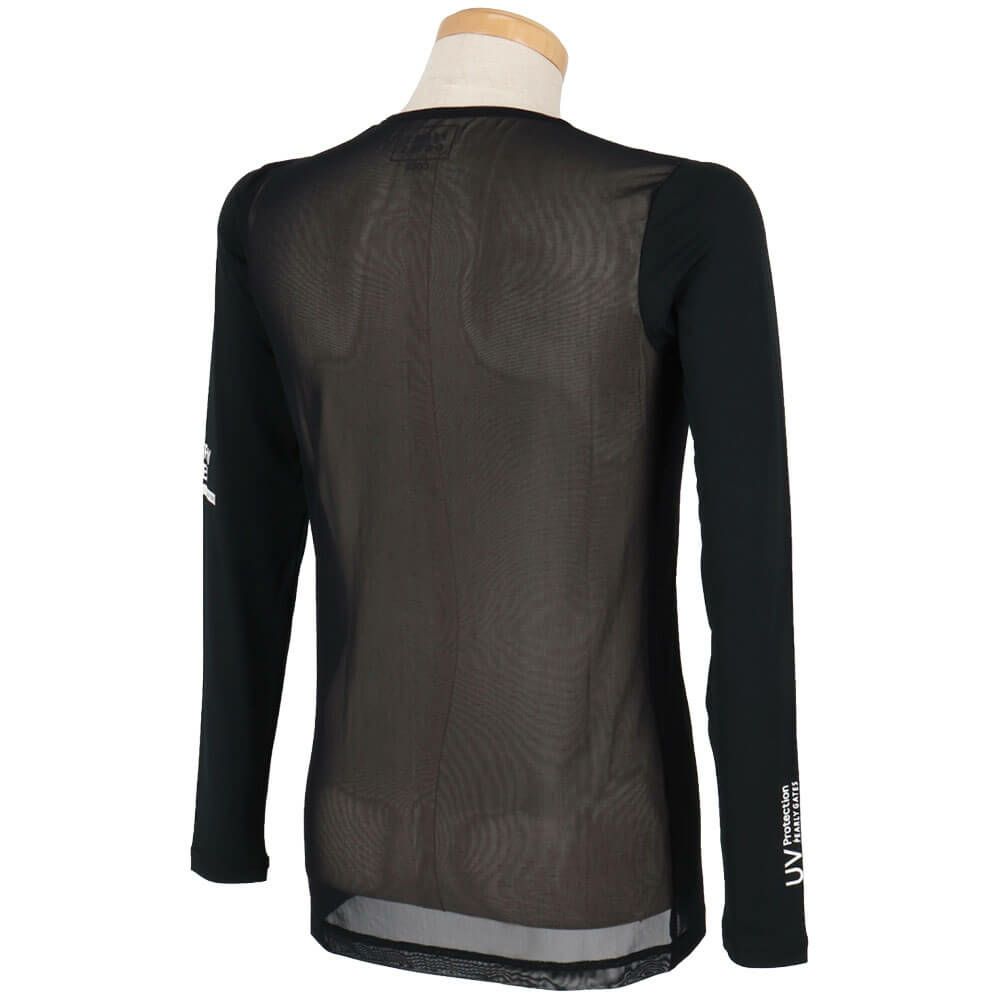 パーリーゲイツ PEARLY GATES　メンズ E/ハイマルチFDベア天竺 Vネック 長袖 インナーシャツ 053-5166405　2025年モデル 詳細7