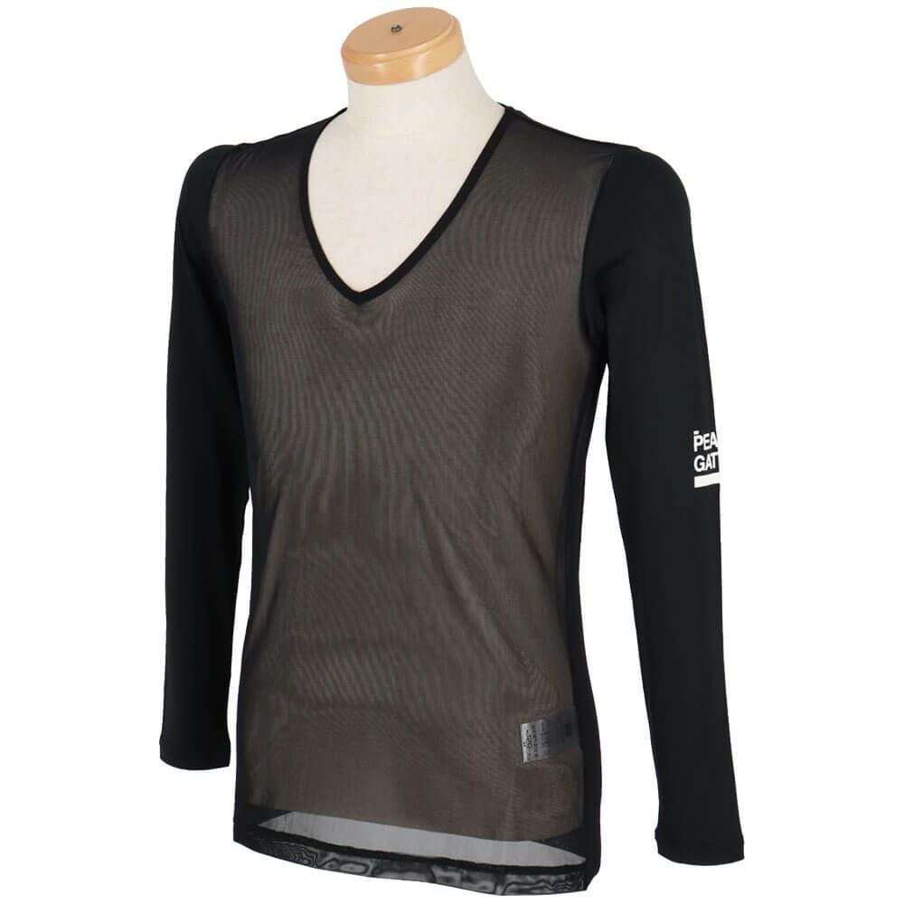 パーリーゲイツ PEARLY GATES　メンズ E/ハイマルチFDベア天竺 Vネック 長袖 インナーシャツ 053-5166405　2025年モデル 詳細8