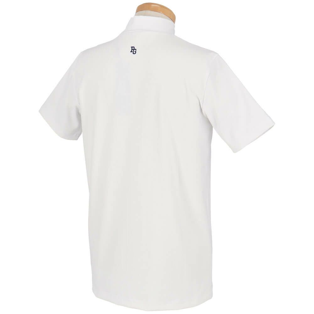 パーリーゲイツ PEARLY GATES　メンズ 4WAYリップル 半袖 ハイネックシャツ 053-5167201　2025年モデル 詳細3