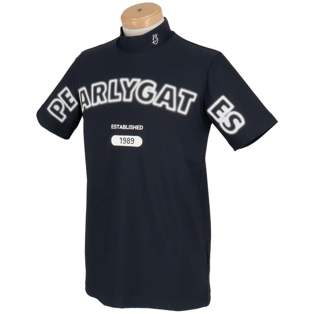 パーリーゲイツ PEARLY GATES　メンズ 4WAYリップル 半袖 ハイネックシャツ 053-5167201　2025年モデル 詳細7