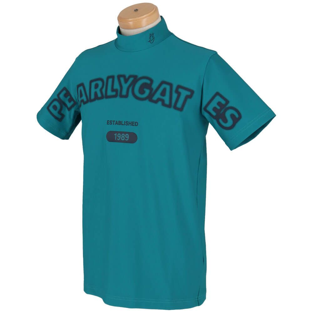 パーリーゲイツ PEARLY GATES　メンズ 4WAYリップル 半袖 ハイネックシャツ 053-5167201　2025年モデル 詳細10