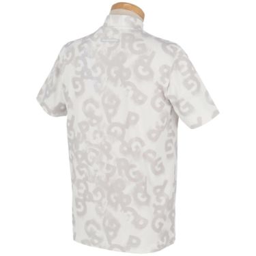 パーリーゲイツ PEARLY GATES　メンズ PGロゴデニム柄 Peストレッチ 半袖 ハイネックシャツ 053-5167403　2025年モデル 詳細3