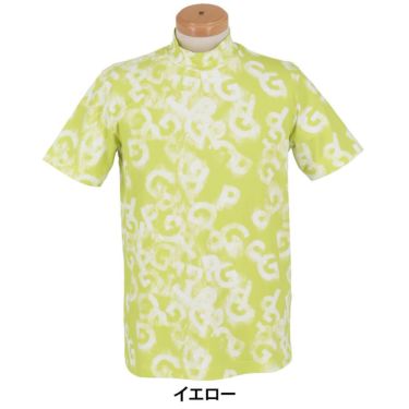 パーリーゲイツ PEARLY GATES　メンズ PGロゴデニム柄 Peストレッチ 半袖 ハイネックシャツ 053-5167403　2025年モデル 詳細5