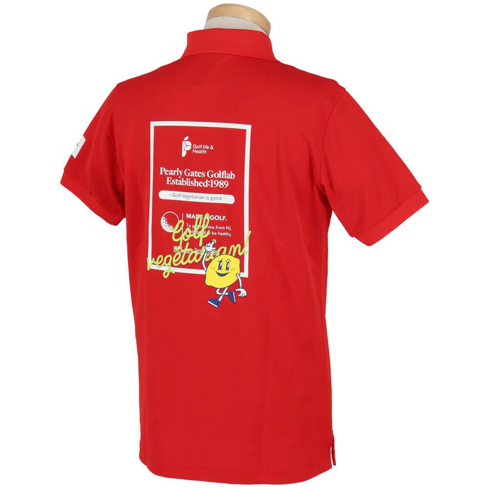 パーリーゲイツ PEARLY GATES　メンズ Primeflex 吸湿性メッシュ半袖 ポロシャツ 053-5160501　2025年モデル 詳細9