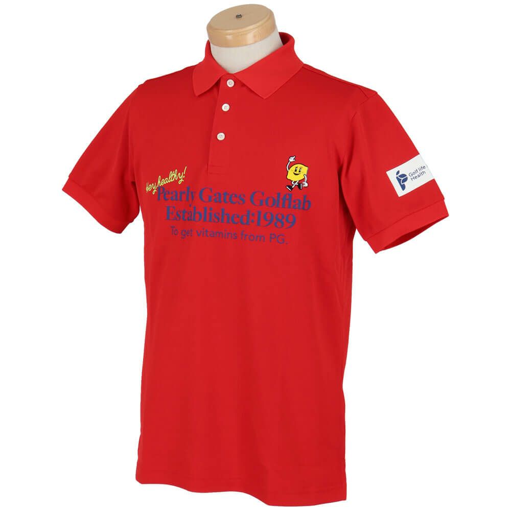 パーリーゲイツ PEARLY GATES　メンズ Primeflex 吸湿性メッシュ半袖 ポロシャツ 053-5160501　2025年モデル 詳細10