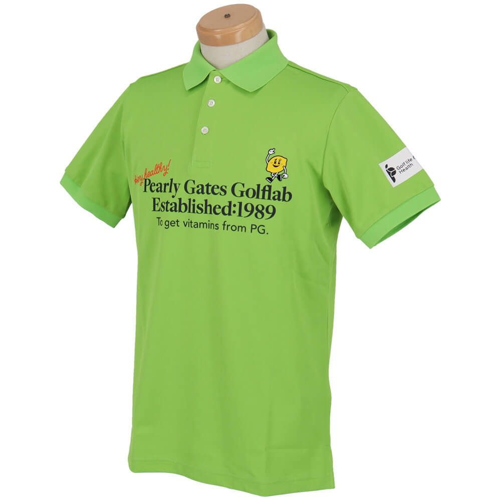 パーリーゲイツ PEARLY GATES　メンズ Primeflex 吸湿性メッシュ半袖 ポロシャツ 053-5160501　2025年モデル 詳細13