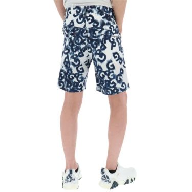 パーリーゲイツ PEARLY GATES　メンズ ロゴデニムプリント TEXBRID 二重織裏使い ショートパンツ 053-5132405　2025年モデル 詳細3