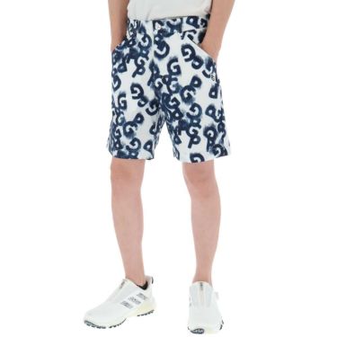 パーリーゲイツ PEARLY GATES　メンズ ロゴデニムプリント TEXBRID 二重織裏使い ショートパンツ 053-5132405　2025年モデル 詳細4