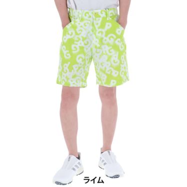 パーリーゲイツ PEARLY GATES　メンズ ロゴデニムプリント TEXBRID 二重織裏使い ショートパンツ 053-5132405　2025年モデル 詳細5