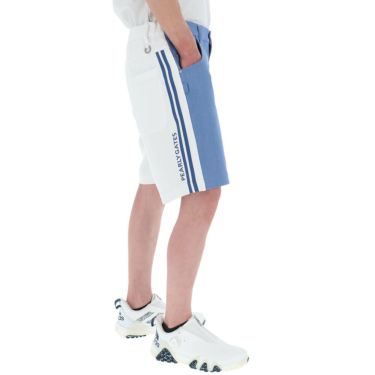 パーリーゲイツ PEARLY GATES　メンズ オックスダンボールニット×リサイクルPeストレッチデニム 5ポケット ショートパンツ 053-5132407　2025年モデル 詳細5