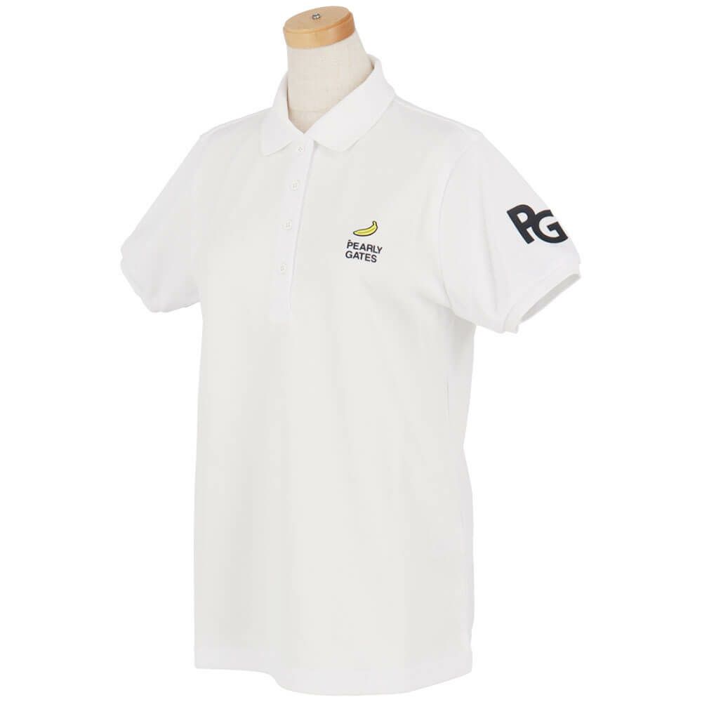 パーリーゲイツ PEARLY GATES　レディース ストレッチカノコ 半袖 ポロシャツ 055-5160304　2025年モデル 詳細4