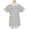 パーリーゲイツ PEARLY GATES　レディース バナナPG SMILE柄 ジャージ 半袖 ポロシャツ 055-5160416　2025年モデル 詳細5