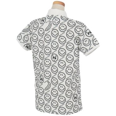 パーリーゲイツ PEARLY GATES　レディース バナナPG SMILE柄 ジャージ 半袖 ポロシャツ 055-5160416　2025年モデル 詳細6