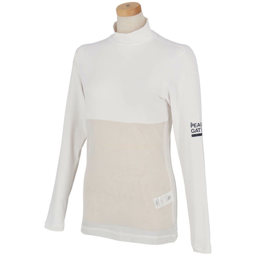 パーリーゲイツ PEARLY GATES　レディース E/ハイマルチFDベア天竺 ハイネック 長袖 インナーシャツ 055-5166404　2025年モデル 詳細4