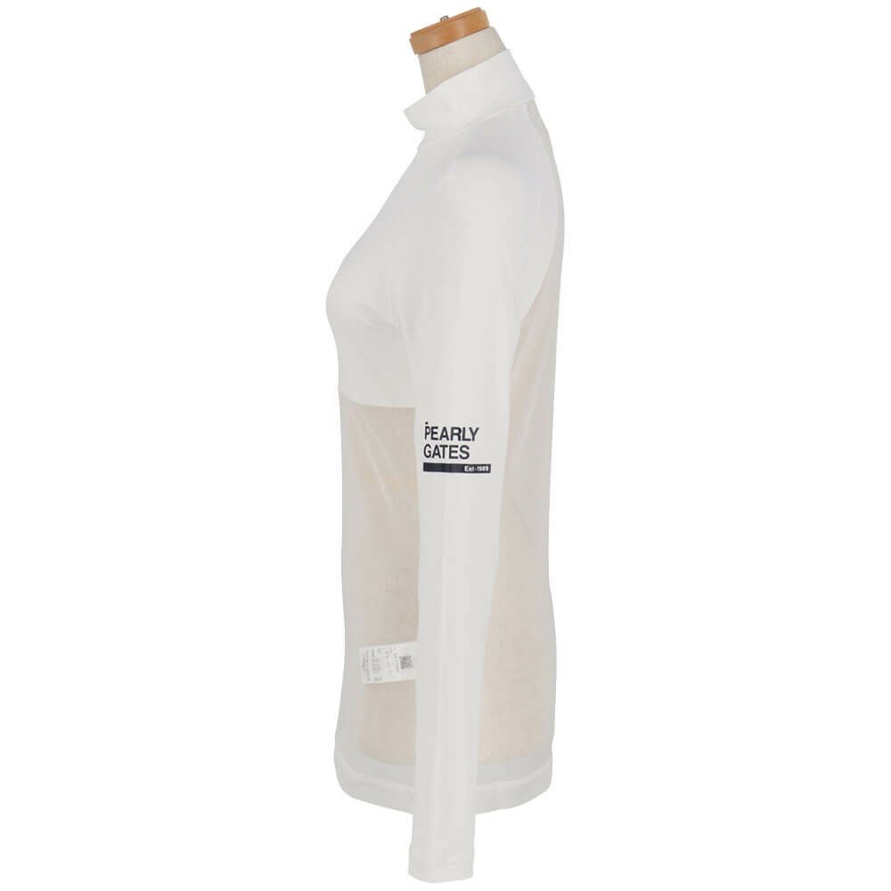 パーリーゲイツ PEARLY GATES　レディース E/ハイマルチFDベア天竺 ハイネック 長袖 インナーシャツ 055-5166404　2025年モデル 詳細5