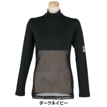 パーリーゲイツ PEARLY GATES　レディース E/ハイマルチFDベア天竺 ハイネック 長袖 インナーシャツ 055-5166404　2025年モデル 詳細6