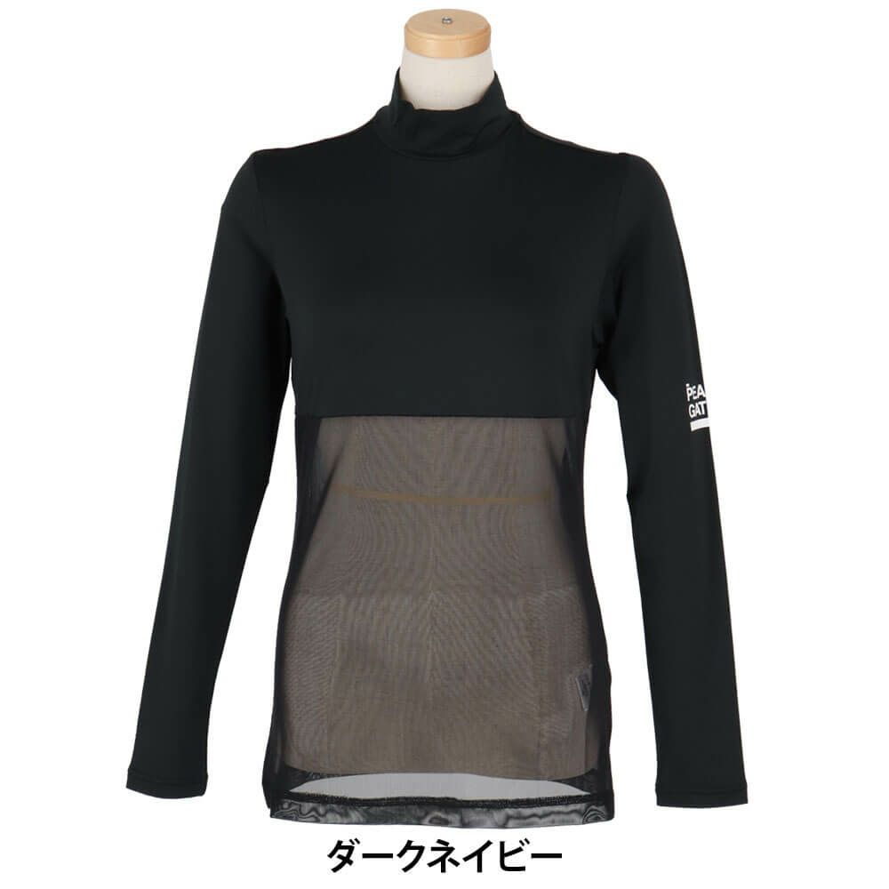 パーリーゲイツ PEARLY GATES　レディース E/ハイマルチFDベア天竺 ハイネック 長袖 インナーシャツ 055-5166404　2025年モデル 詳細6