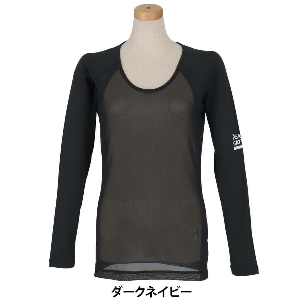 パーリーゲイツ PEARLY GATES　レディース E/ハイマルチFDベア天竺 Uネック 長袖 インナーシャツ 055-5166406　2025年モデル 詳細6