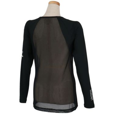 パーリーゲイツ PEARLY GATES　レディース E/ハイマルチFDベア天竺 Uネック 長袖 インナーシャツ 055-5166406　2025年モデル 詳細7