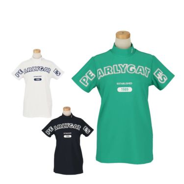 パーリーゲイツ PEARLY GATES　レディース 4WAYリップル 半袖 ハイネックシャツ 055-5167202　2025年モデル