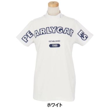 パーリーゲイツ PEARLY GATES　レディース 4WAYリップル 半袖 ハイネックシャツ 055-5167202　2025年モデル 詳細2