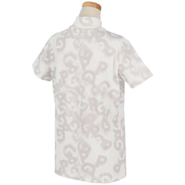 パーリーゲイツ PEARLY GATES　レディース PGロゴデニム柄 Peストレッチ 半袖 ハイネックシャツ 055-5167404　2025年モデル 詳細3