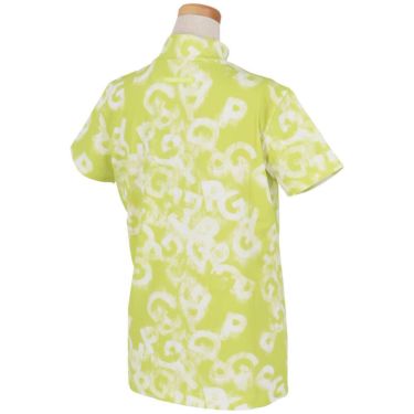 パーリーゲイツ PEARLY GATES　レディース PGロゴデニム柄 Peストレッチ 半袖 ハイネックシャツ 055-5167404　2025年モデル 詳細6