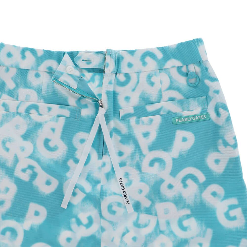 パーリーゲイツ PEARLY GATES　レディース ロゴデニムプリント TEXBRID 二重織裏使い スカート 055-5134406　2025年モデル 詳細5