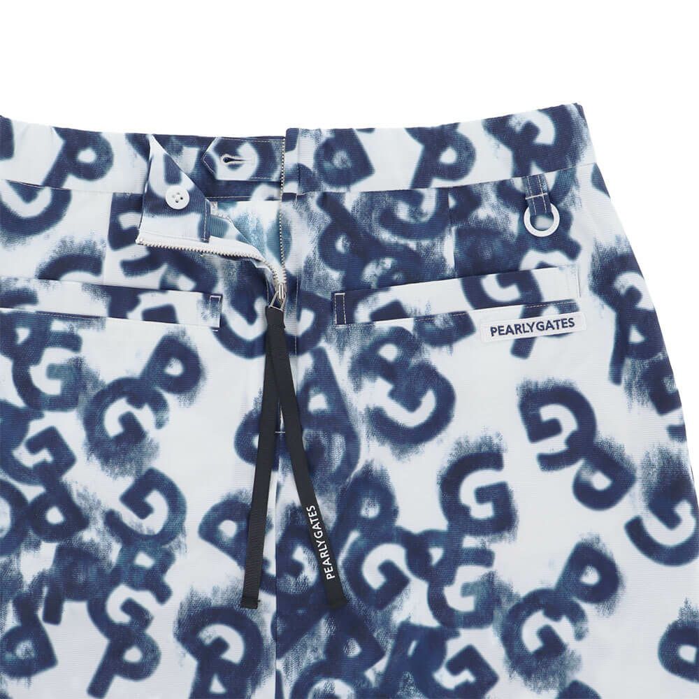 パーリーゲイツ PEARLY GATES　レディース ロゴデニムプリント TEXBRID 二重織裏使い スカート 055-5134406　2025年モデル 詳細9