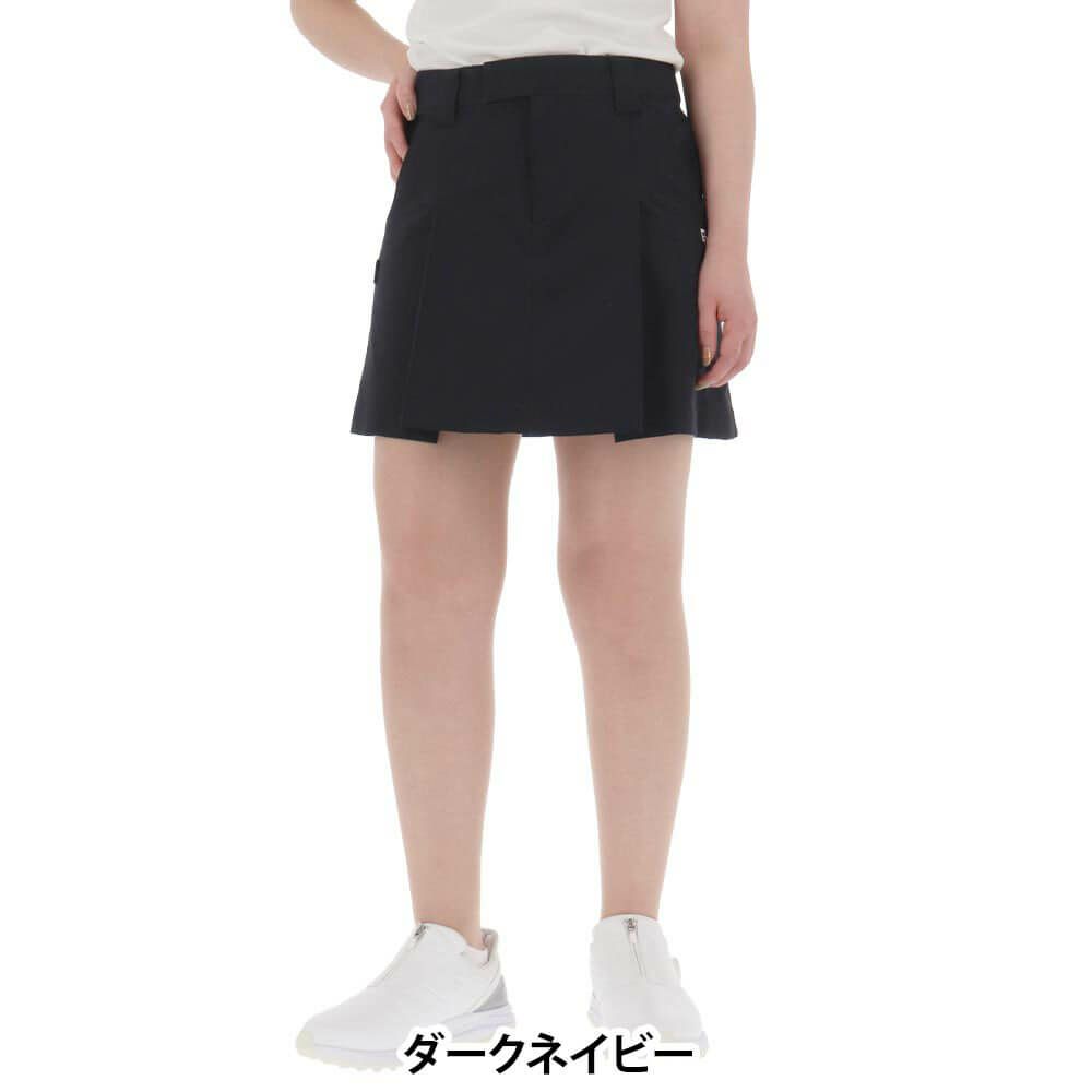 パーリーゲイツ PEARLY GATES　レディース シワ撥水 TEXBRIDツイル スカート 055-5134508　2025年モデル ダークネイビー