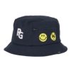パーリーゲイツ PEARLY GATES　ポケット付き UV ハット 053-5187405 120 ネイビー　2025年モデル ネイビー
