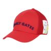 パーリーゲイツ PEARLY GATES　Bioネーム リサイクルツイル キャップ 053-5187501 100 レッド　2025年モデル レッド