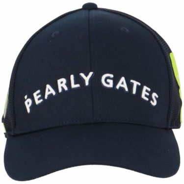 パーリーゲイツ PEARLY GATES　Bioネーム リサイクルツイル キャップ 053-5187501 120 ネイビー　2025年モデル ネイビー 詳細5