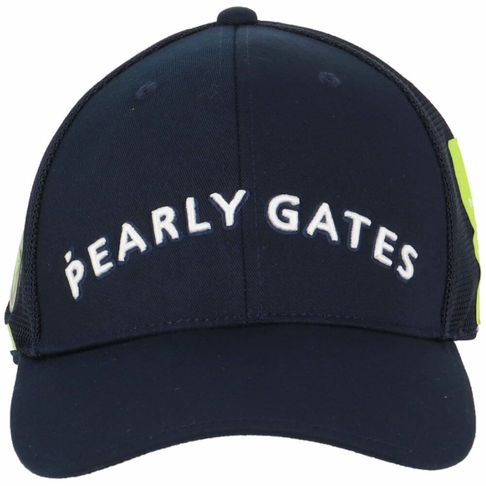 パーリーゲイツ PEARLY GATES　Bioネーム リサイクルツイル キャップ 053-5187501 120 ネイビー　2025年モデル ネイビー 詳細5