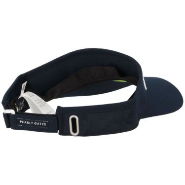 パーリーゲイツ PEARLY GATES　Bioネーム リサイクルツイル バイザー 053-5187502 120 ネイビー　2025年モデル ネイビー 詳細2