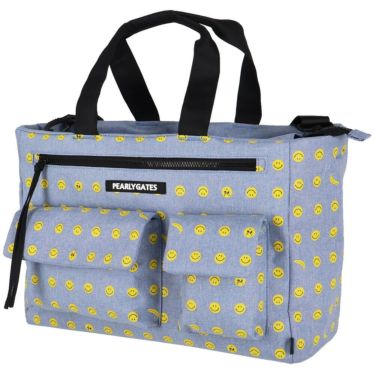 パーリーゲイツ PEARLY GATES　DENIM ロッカーバッグ 053-5181401 111 ブルー　2025年モデル ブルー 詳細2