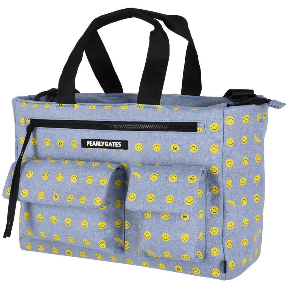 パーリーゲイツ PEARLY GATES　DENIM ロッカーバッグ 053-5181401 111 ブルー　2025年モデル ブルー 詳細2