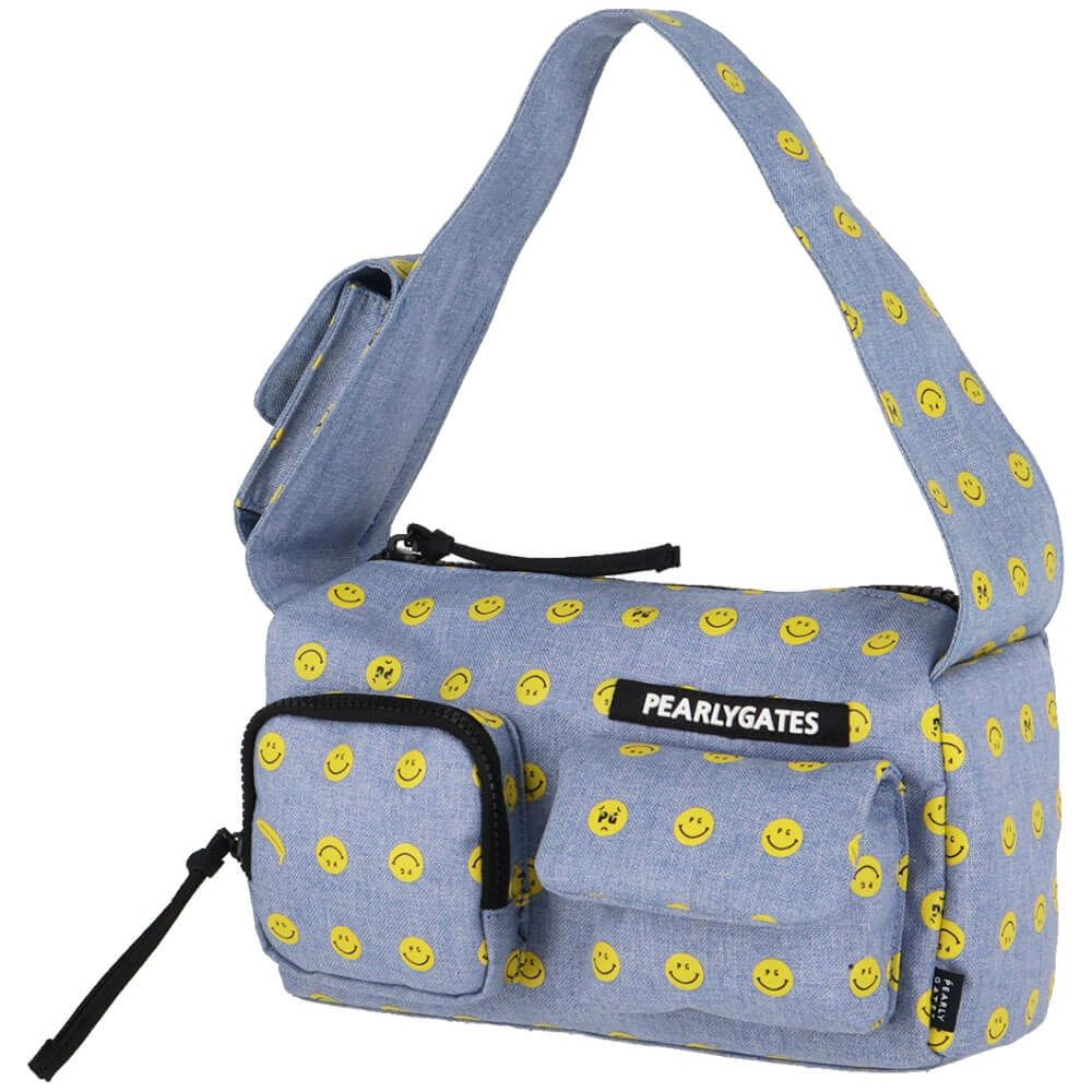 パーリーゲイツ PEARLY GATES　DENIM カートバッグ 053-5181402 111 ブルー　2025年モデル ブルー 詳細2