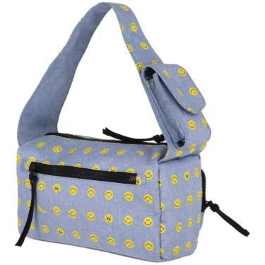 パーリーゲイツ PEARLY GATES　DENIM カートバッグ 053-5181402 111 ブルー　2025年モデル ブルー 詳細3