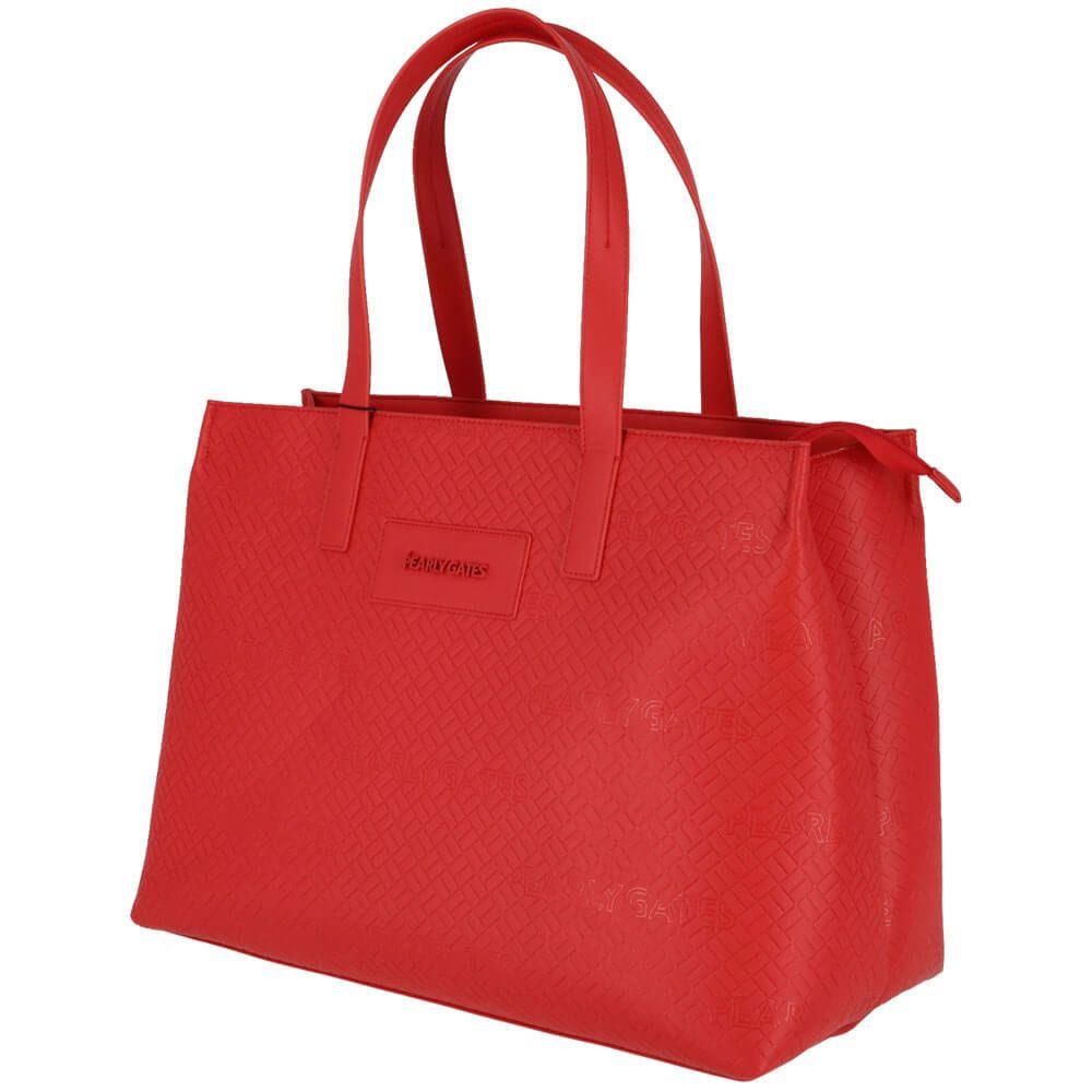 パーリーゲイツ PEARLY GATES　BASIC ロッカーバッグ 053-5981500 100 レッド　2025年モデル レッド 詳細3