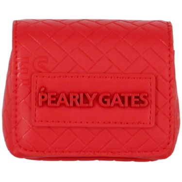 パーリーゲイツ PEARLY GATES　BASIC ボールポーチ 053-5984507 100 レッド　2025年モデル レッド 詳細3