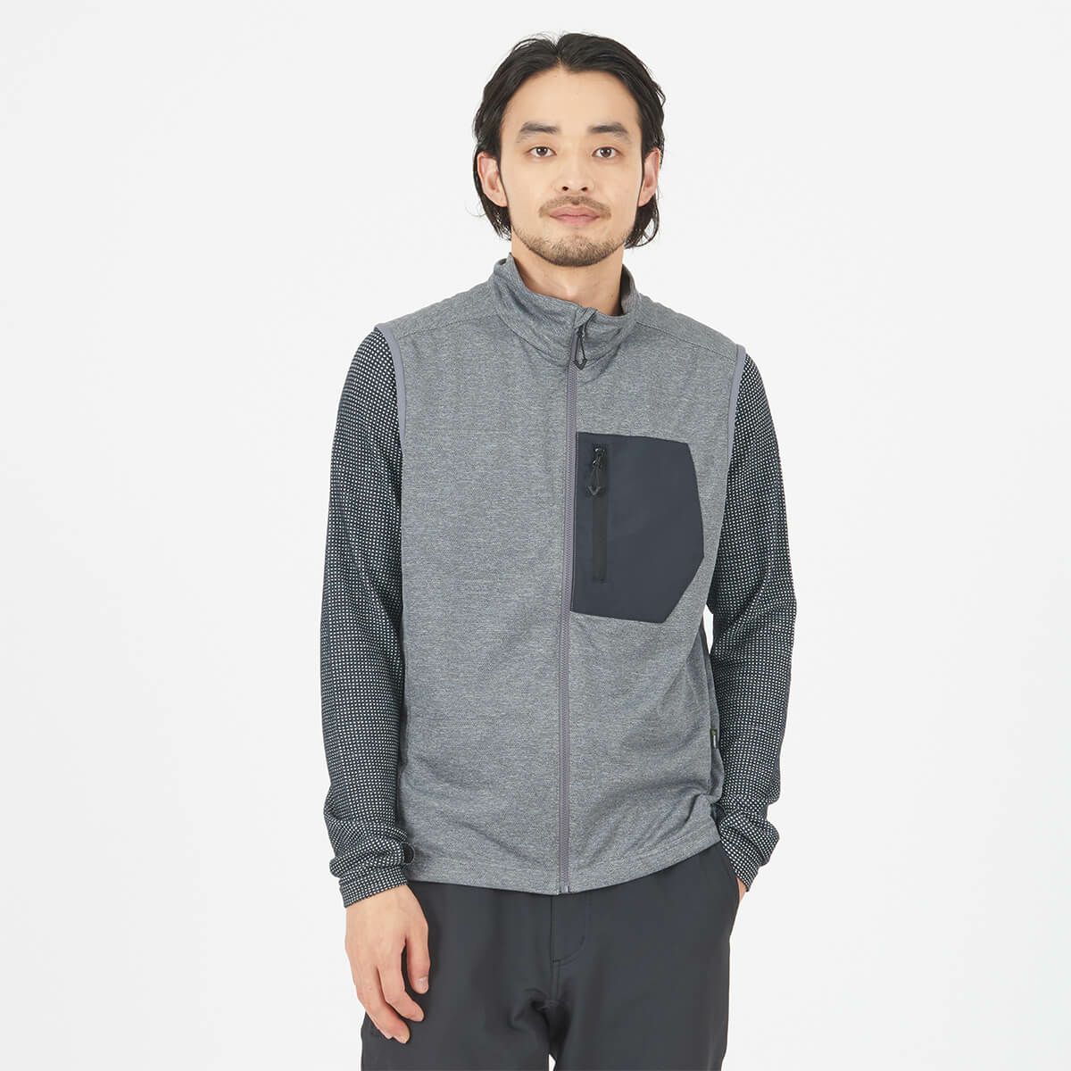 ミレー MILLET　スキーウェア アルファライト スウェットベスト ALPHA LIGHT SWEAT VEST M MIV02039 2024-2025 詳細1