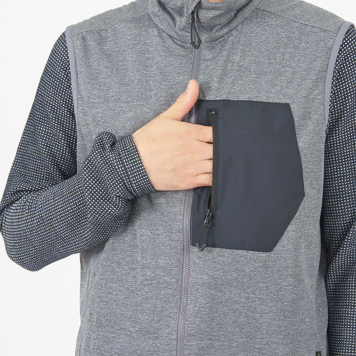 ミレー MILLET　スキーウェア アルファライト スウェットベスト ALPHA LIGHT SWEAT VEST M MIV02039 2024-2025 詳細3
