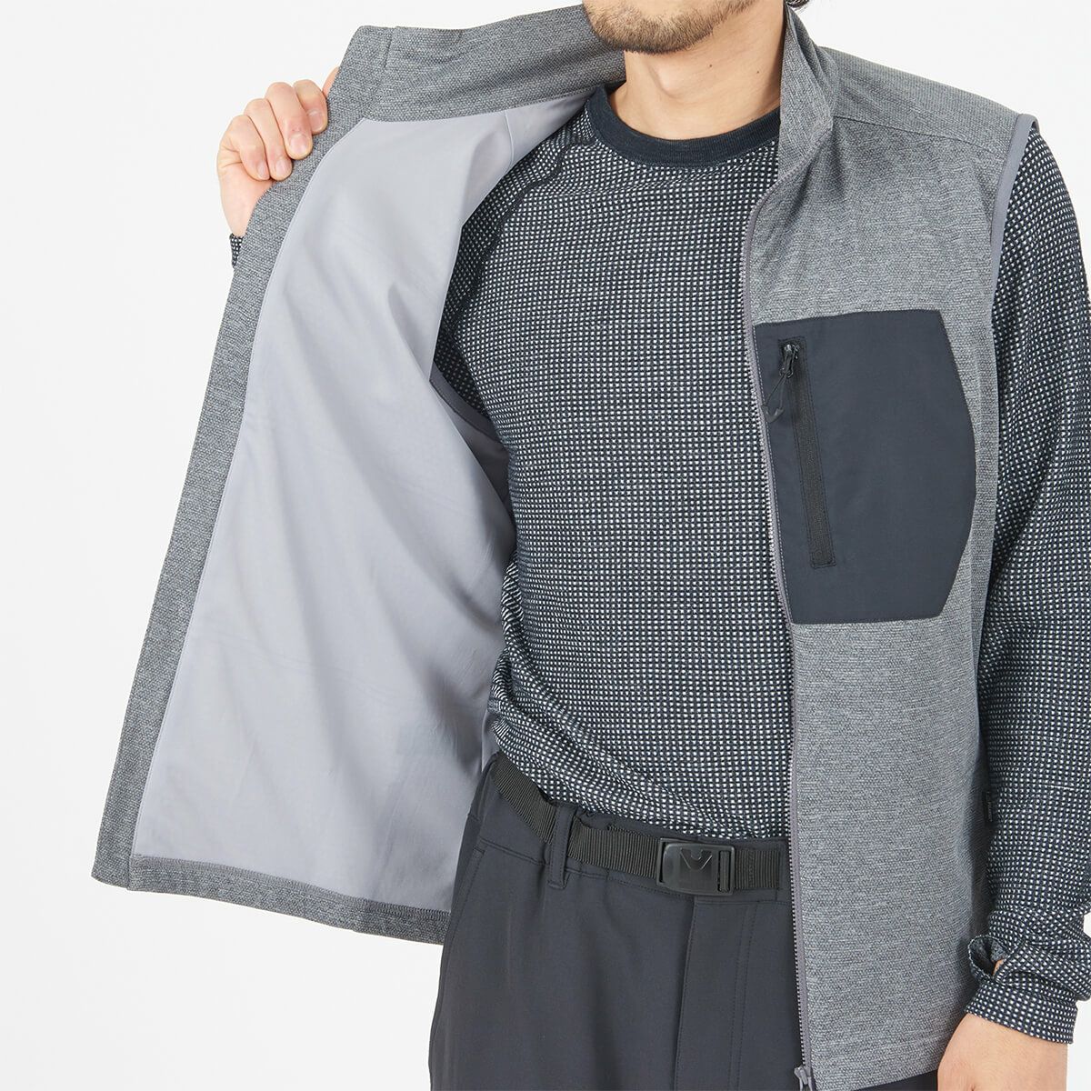 ミレー MILLET　スキーウェア アルファライト スウェットベスト ALPHA LIGHT SWEAT VEST M MIV02039 2024-2025 詳細6