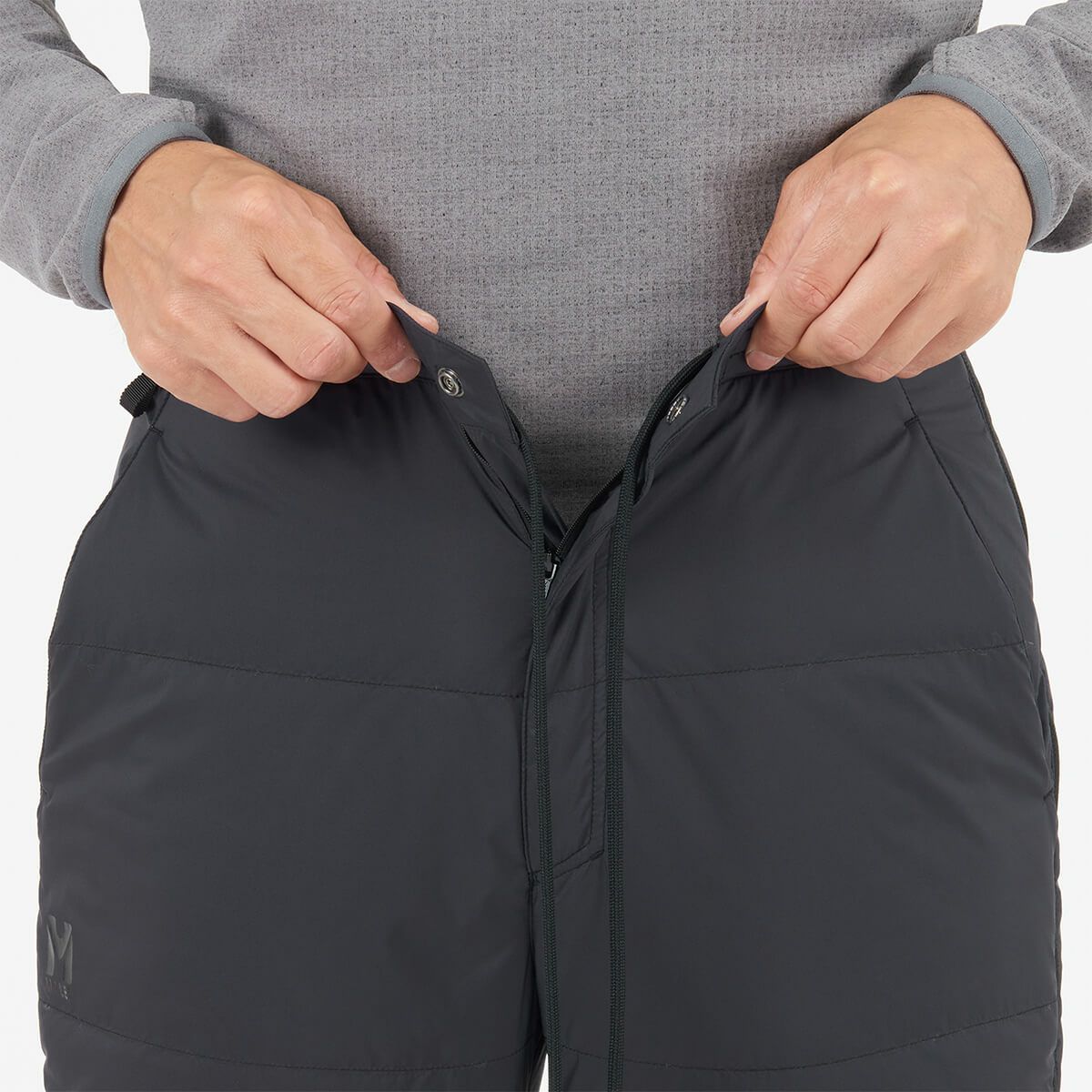 ミレー MILLET　スキーウェア ブレスバリア パフ ７分丈パンツ BREATHEBARRIER PUFF 3/4 PANT M MIV03128 2024-2025 詳細3