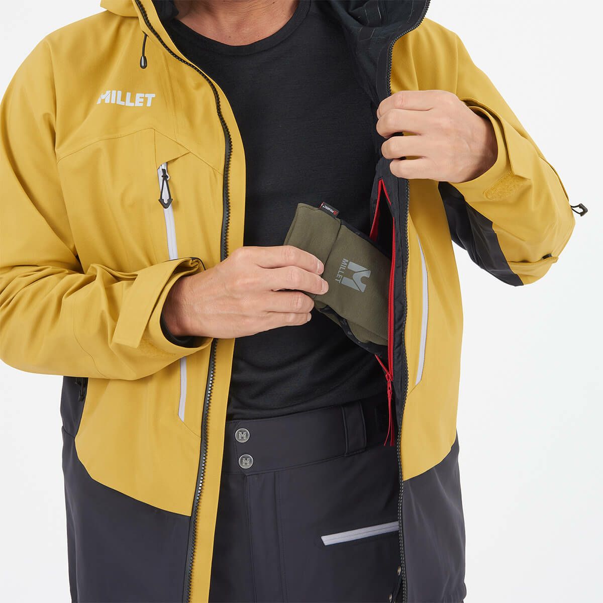 ミレー MILLET　スキー スノーボードウェア ティフォンウォーム ネクスト スティープ ジャケット メン TYPHON WARM NX STEEP JKT M MIV03153 2024-2025 詳細10