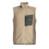 ルンドハグス LUNDHAGS　フロック ウールメンズパイルベスト Flok Wool Ms Pile Vest 1113102 2023-2024 Sand