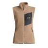 ルンドハグス LUNDHAGS　フロック ウールパイルベストウィメンズ Flok Wool Pile Vest W 46006 2023-2024 Sand