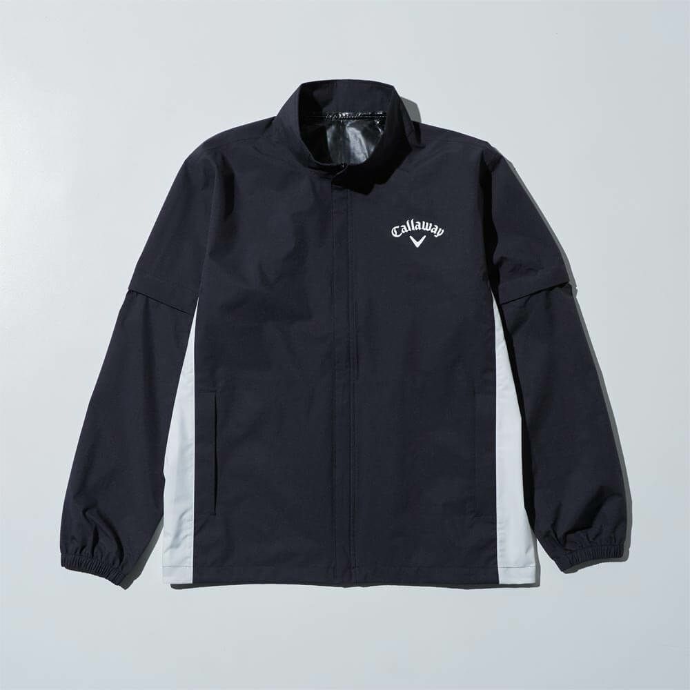 キャロウェイ Callaway　メンズ レインウェア 上下セット C25989100　2025年モデル ブラック　詳細2